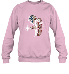 Welder American Flag USA Patriotic Welder Gift Crewneck Sweatshirt Crewneck Sweatshirt - belovedtshirt