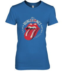 Mens The Rolling Stones 50th Anniversary Logo Women's Premium T-Shirt Women's Premium T-Shirt - belovedtshirt