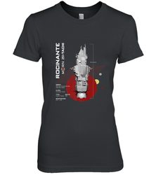 The Expanse Rocinante Ship Women's Premium T-Shirt