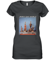 Jimmy Eat World Bleed American Official Merch Women's V-Neck T-Shirt