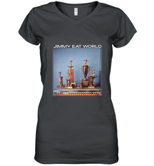 Jimmy Eat World Bleed American Official Merch Women's V-Neck T-Shirt Women's V-Neck T-Shirt - belovedtshirt