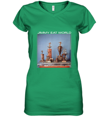 Jimmy Eat World Bleed American Official Merch Women's V-Neck T-Shirt Women's V-Neck T-Shirt - belovedtshirt