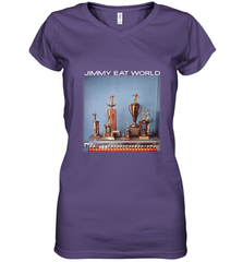 Jimmy Eat World Bleed American Official Merch Women's V-Neck T-Shirt Women's V-Neck T-Shirt - belovedtshirt
