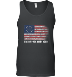 Patriotic 1776 Tee Respect the Flag Stand up for Betsy Ross Men's Tank Top