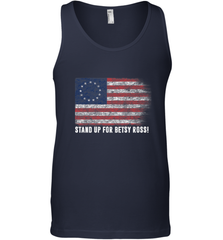 Patriotic 1776 Tee Respect the Flag Stand up for Betsy Ross Men's Tank Top Men's Tank Top - belovedtshirt
