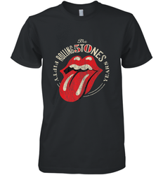 Mens The Rolling Stones 50th Anniversary Logo Men's Premium T-Shirt