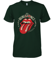 Mens The Rolling Stones 50th Anniversary Logo Men's Premium T-Shirt Men's Premium T-Shirt - belovedtshirt