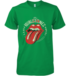 Mens The Rolling Stones 50th Anniversary Logo Men's Premium T-Shirt