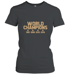 Us women's soccer team win world champions 4 four title 2019 Women's T-Shirt