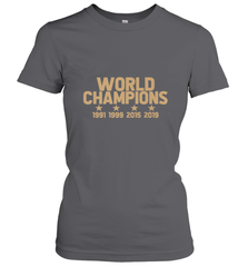 Us women's soccer team win world champions 4 four title 2019 Women's T-Shirt Women's T-Shirt - belovedtshirt