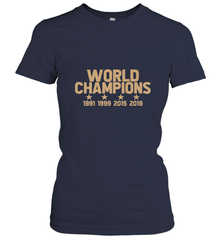 Us women's soccer team win world champions 4 four title 2019 Women's T-Shirt Women's T-Shirt - belovedtshirt