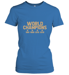 Us women's soccer team win world champions 4 four title 2019 Women's T-Shirt Women's T-Shirt - belovedtshirt