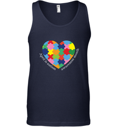 April is autism awareness month T shirt Men's Tank Top