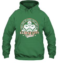 Vintage NFL Kansas City Football Logo Hooded Sweatshirt Hooded Sweatshirt - belovedtshirt