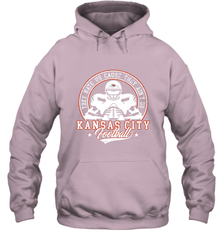 Vintage NFL Kansas City Football Logo Hooded Sweatshirt Hooded Sweatshirt - belovedtshirt