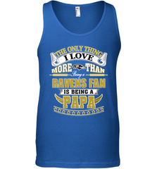 NFL The Only Thing I Love More Than Being A Baltimore Ravens Fan Is Being A Papa Football Men's Tank Top Men's Tank Top - belovedtshirt