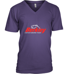 BERKLEY Fishing Logo Spinners Crankbaits LOVER Men's V-Neck Men's V-Neck - belovedtshirt