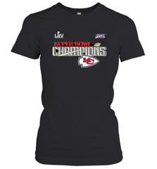 Youth Kansas City Chiefs NFL Pro Line by Fanatics Super Bowl LIV Champions Trophy Women's T-Shirt Women's T-Shirt - belovedtshirt