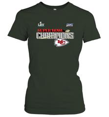 Youth Kansas City Chiefs NFL Pro Line by Fanatics Super Bowl LIV Champions Trophy Women's T-Shirt Women's T-Shirt - belovedtshirt