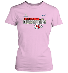 Youth Kansas City Chiefs NFL Pro Line by Fanatics Super Bowl LIV Champions Trophy Women's T-Shirt Women's T-Shirt - belovedtshirt