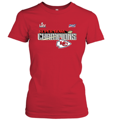 Youth Kansas City Chiefs NFL Pro Line by Fanatics Super Bowl LIV Champions Trophy Women's T-Shirt Women's T-Shirt - belovedtshirt