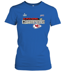 Youth Kansas City Chiefs NFL Pro Line by Fanatics Super Bowl LIV Champions Trophy Women's T-Shirt Women's T-Shirt - belovedtshirt