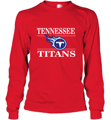 NFL Tennessee Titans Logo Champion Long Sleeve T-Shirt Long Sleeve T-Shirt - belovedtshirt