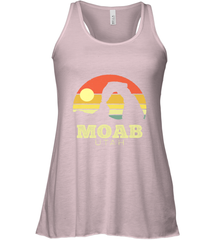 Moab Utah Vintage Sunset Arches Adventure Outdoors Women's Racerback Tank Women's Racerback Tank - belovedtshirt