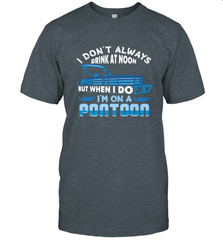 I Don't Always Drink At Noon But When I Do I'm On A Pontoon Men's T-Shirt Men's T-Shirt - belovedtshirt