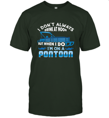 I Don't Always Drink At Noon But When I Do I'm On A Pontoon Men's T-Shirt Men's T-Shirt - belovedtshirt
