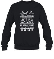 A shirt about Autism Crewneck Sweatshirt Crewneck Sweatshirt - belovedtshirt