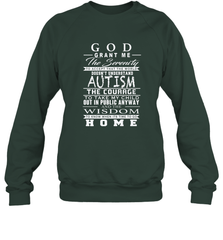 A shirt about Autism Crewneck Sweatshirt Crewneck Sweatshirt - belovedtshirt
