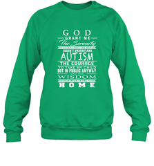 A shirt about Autism Crewneck Sweatshirt Crewneck Sweatshirt - belovedtshirt