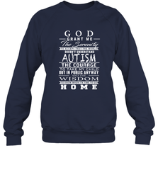 A shirt about Autism Crewneck Sweatshirt Crewneck Sweatshirt - belovedtshirt