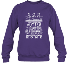 A shirt about Autism Crewneck Sweatshirt Crewneck Sweatshirt - belovedtshirt