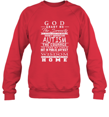 A shirt about Autism Crewneck Sweatshirt Crewneck Sweatshirt - belovedtshirt