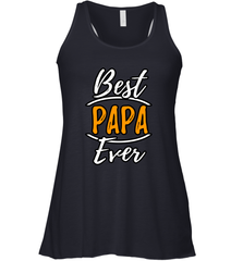 Best papa ever Women's Racerback Tank Women's Racerback Tank - belovedtshirt