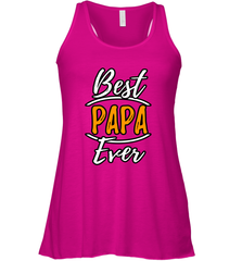 Best papa ever Women's Racerback Tank Women's Racerback Tank - belovedtshirt