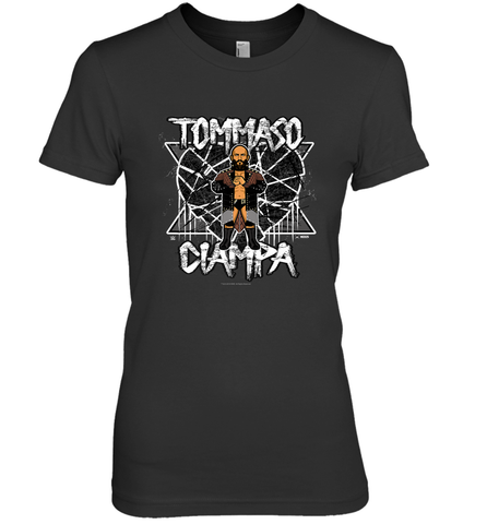 WWE NERDS  Tommaso Ciampa Women's Premium T-Shirt Women's Premium T-Shirt / Black / XS Women's Premium T-Shirt - belovedtshirt