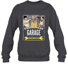 Knucklehead Garage Crewneck Sweatshirt Crewneck Sweatshirt - belovedtshirt