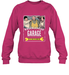 Knucklehead Garage Crewneck Sweatshirt Crewneck Sweatshirt - belovedtshirt