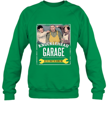 Knucklehead Garage Crewneck Sweatshirt Crewneck Sweatshirt - belovedtshirt