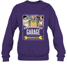Knucklehead Garage Crewneck Sweatshirt Crewneck Sweatshirt - belovedtshirt