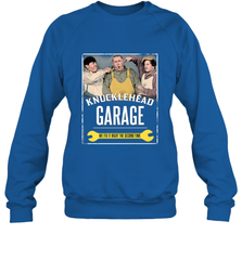 Knucklehead Garage Crewneck Sweatshirt Crewneck Sweatshirt - belovedtshirt