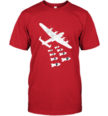 Christmas Gift Idea Bomber Dropping F Bombs Funny Men's T-Shirt Men's T-Shirt - belovedtshirt