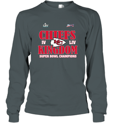 NFL Kansas City Chiefs Logo super bowl champions IV LIV Long Sleeve T-Shirt Long Sleeve T-Shirt - belovedtshirt