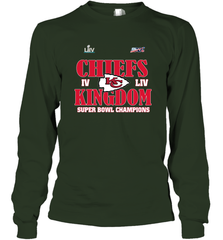 NFL Kansas City Chiefs Logo super bowl champions IV LIV Long Sleeve T-Shirt Long Sleeve T-Shirt - belovedtshirt