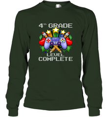 4th Grade Level Complete Back To School Gift Boys Girls Long Sleeve T-Shirt Long Sleeve T-Shirt - belovedtshirt