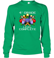 4th Grade Level Complete Back To School Gift Boys Girls Long Sleeve T-Shirt Long Sleeve T-Shirt - belovedtshirt