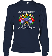 4th Grade Level Complete Back To School Gift Boys Girls Long Sleeve T-Shirt Long Sleeve T-Shirt - belovedtshirt